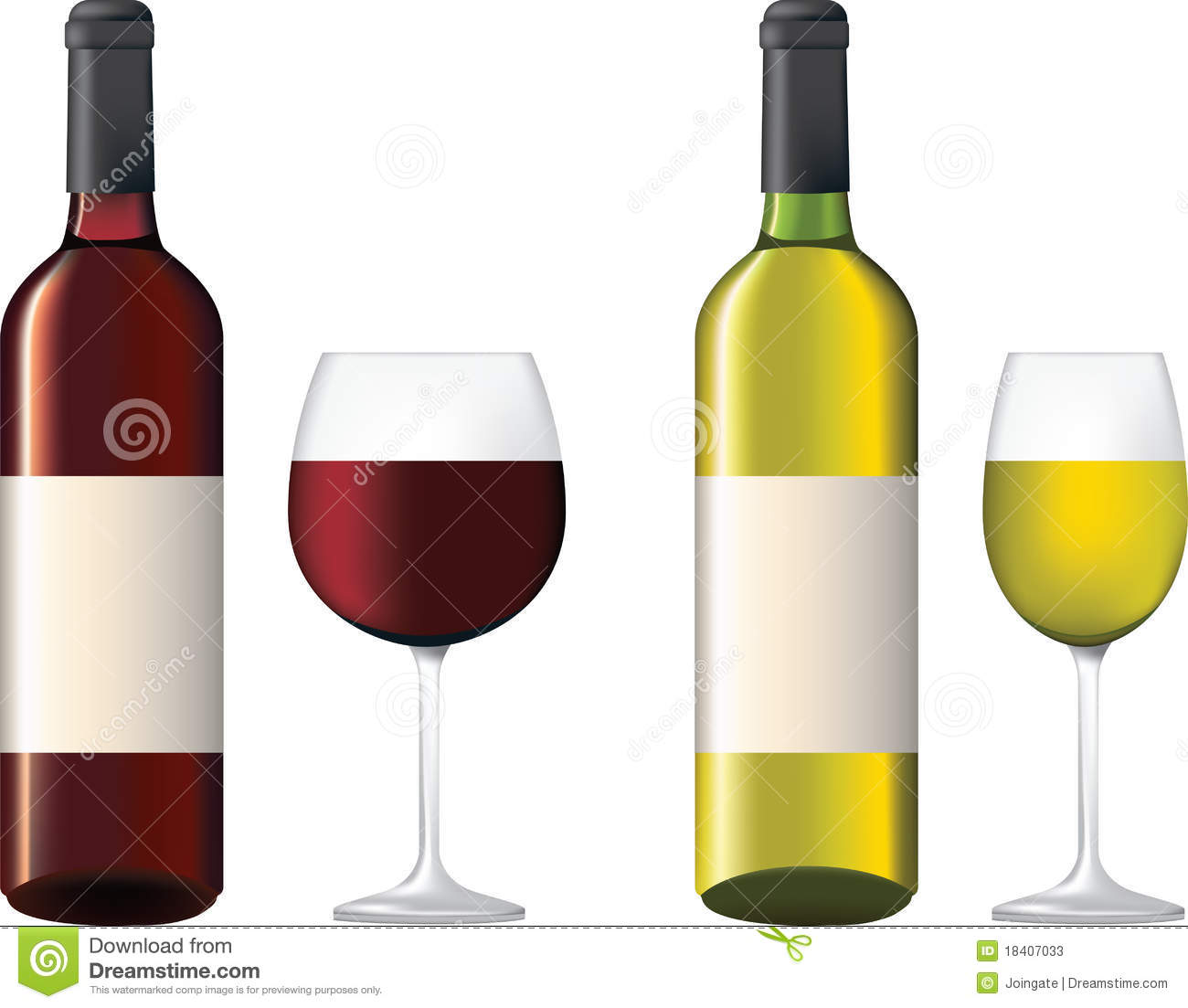 wijn en fles
