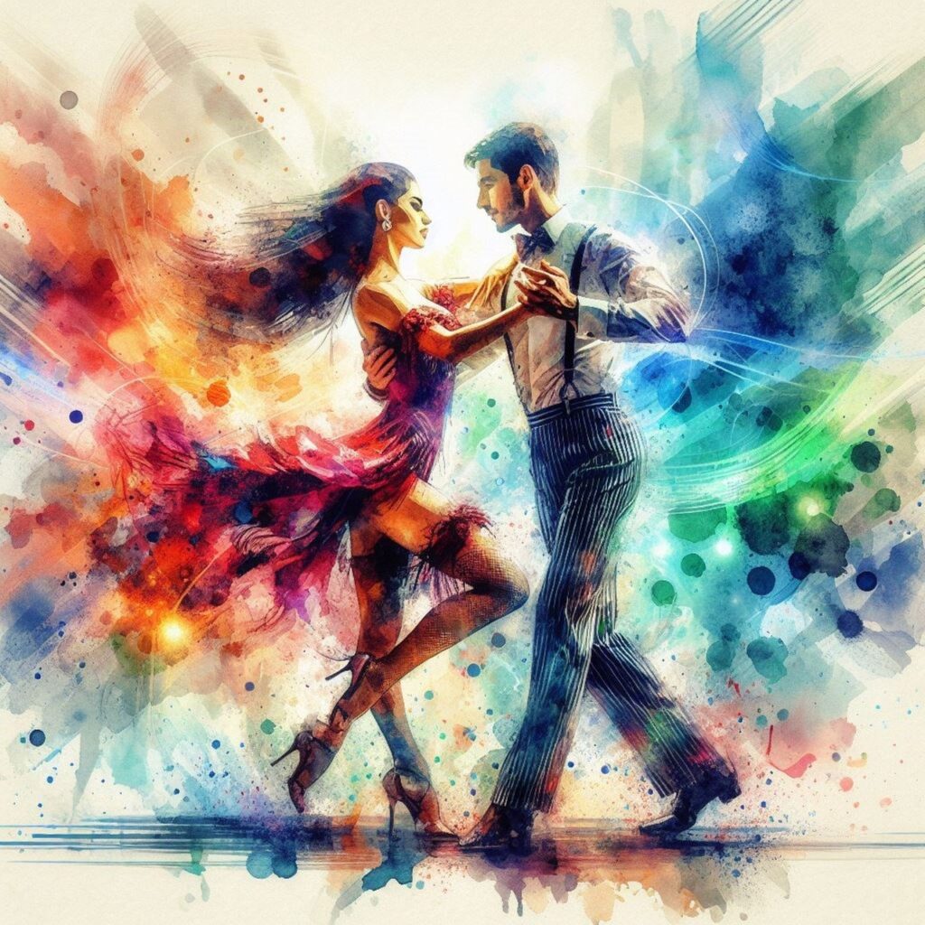 ai generated, dance, couple